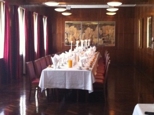 The Scathe dinning room